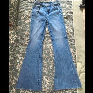 American Eagle high waisted flare jean